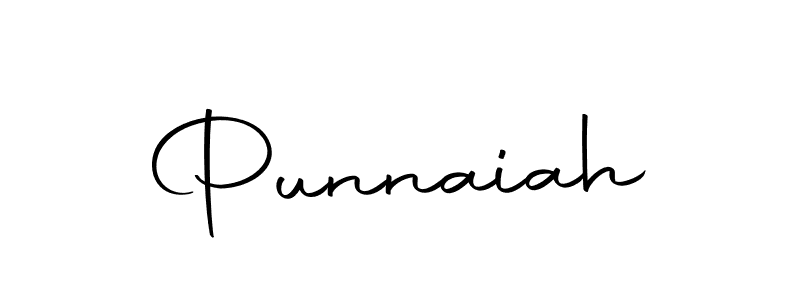 Also we have Punnaiah name is the best signature style. Create professional handwritten signature collection using Autography-DOLnW autograph style. Punnaiah signature style 10 images and pictures png