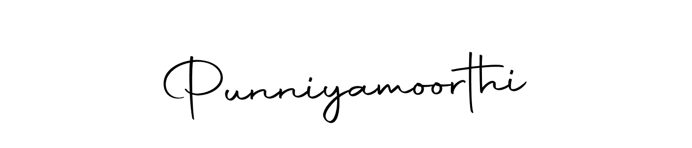 Here are the top 10 professional signature styles for the name Punniyamoorthi. These are the best autograph styles you can use for your name. Punniyamoorthi signature style 10 images and pictures png