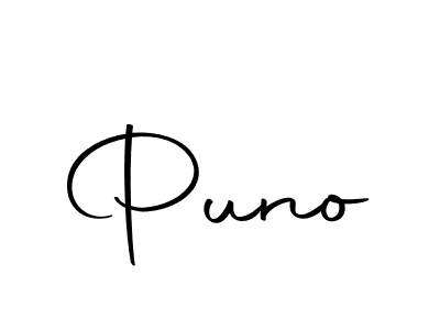 Use a signature maker to create a handwritten signature online. With this signature software, you can design (Autography-DOLnW) your own signature for name Puno. Puno signature style 10 images and pictures png