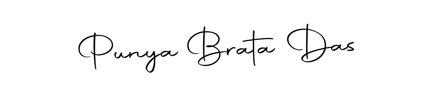 Create a beautiful signature design for name Punya Brata Das. With this signature (Autography-DOLnW) fonts, you can make a handwritten signature for free. Punya Brata Das signature style 10 images and pictures png