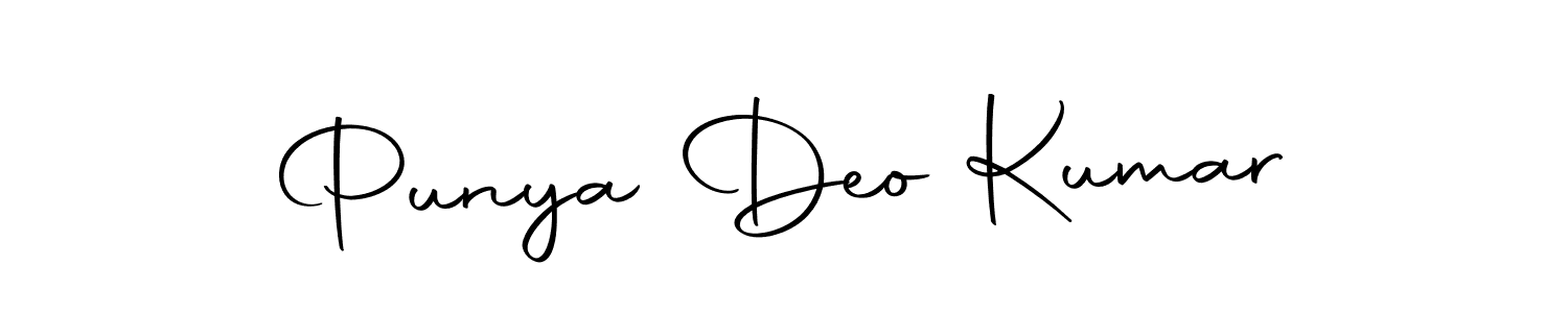 The best way (Autography-DOLnW) to make a short signature is to pick only two or three words in your name. The name Punya Deo Kumar include a total of six letters. For converting this name. Punya Deo Kumar signature style 10 images and pictures png