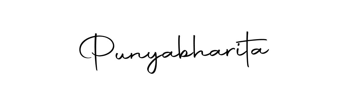 if you are searching for the best signature style for your name Punyabharita. so please give up your signature search. here we have designed multiple signature styles  using Autography-DOLnW. Punyabharita signature style 10 images and pictures png