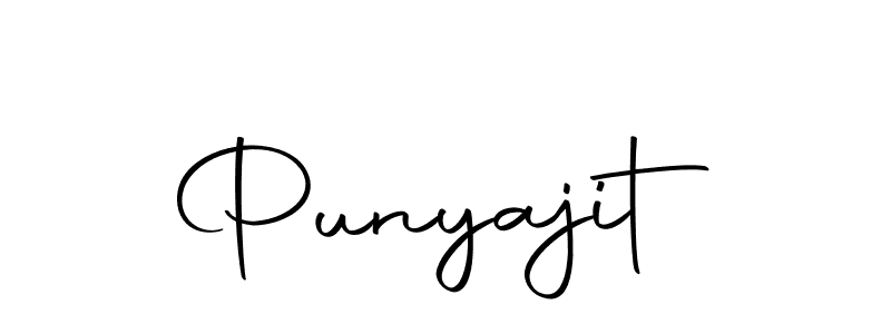 You should practise on your own different ways (Autography-DOLnW) to write your name (Punyajit) in signature. don't let someone else do it for you. Punyajit signature style 10 images and pictures png