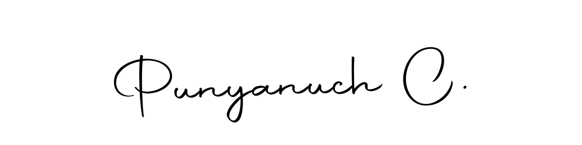 Make a beautiful signature design for name Punyanuch C.. Use this online signature maker to create a handwritten signature for free. Punyanuch C. signature style 10 images and pictures png