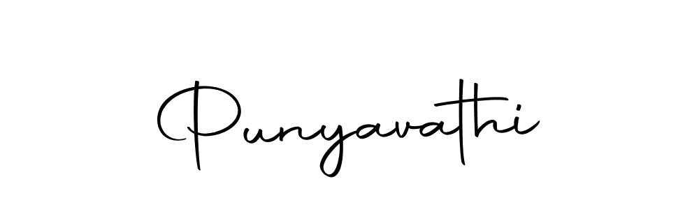 How to make Punyavathi signature? Autography-DOLnW is a professional autograph style. Create handwritten signature for Punyavathi name. Punyavathi signature style 10 images and pictures png