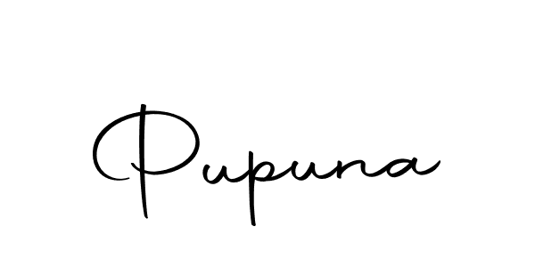 Pupuna stylish signature style. Best Handwritten Sign (Autography-DOLnW) for my name. Handwritten Signature Collection Ideas for my name Pupuna. Pupuna signature style 10 images and pictures png