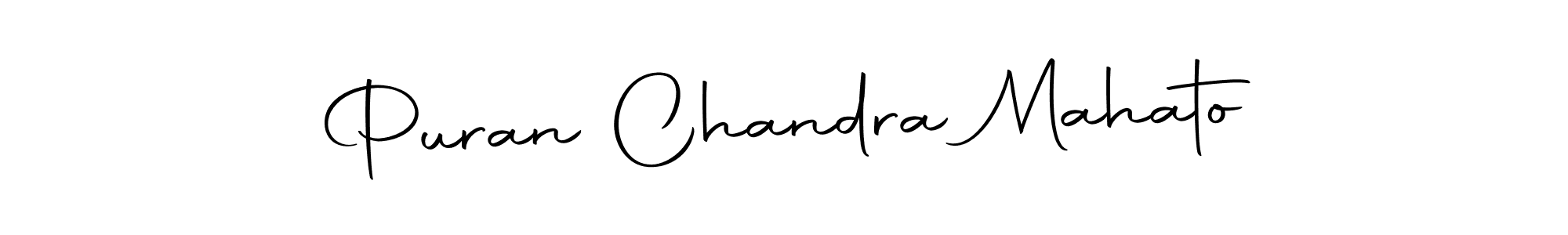 Also we have Puran Chandra Mahato name is the best signature style. Create professional handwritten signature collection using Autography-DOLnW autograph style. Puran Chandra Mahato signature style 10 images and pictures png