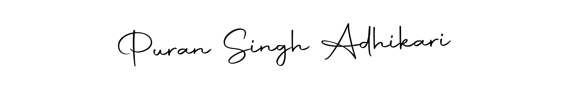 How to Draw Puran Singh Adhikari signature style? Autography-DOLnW is a latest design signature styles for name Puran Singh Adhikari. Puran Singh Adhikari signature style 10 images and pictures png