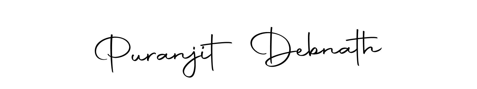 Use a signature maker to create a handwritten signature online. With this signature software, you can design (Autography-DOLnW) your own signature for name Puranjit Debnath. Puranjit Debnath signature style 10 images and pictures png