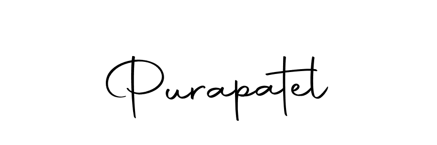 if you are searching for the best signature style for your name Purapatel. so please give up your signature search. here we have designed multiple signature styles  using Autography-DOLnW. Purapatel signature style 10 images and pictures png