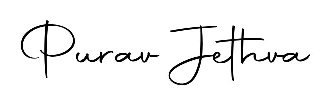 A timeless handwritten aesthetic for Purav Jethva. The Autography-DOLnW font gives your signature a handcrafted feel with natural curves. Purav Jethva signature style 10 images and pictures png