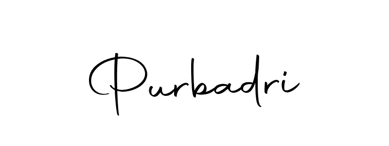 Purbadri stylish signature style. Best Handwritten Sign (Autography-DOLnW) for my name. Handwritten Signature Collection Ideas for my name Purbadri. Purbadri signature style 10 images and pictures png