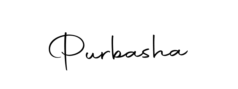 Make a beautiful signature design for name Purbasha. Use this online signature maker to create a handwritten signature for free. Purbasha signature style 10 images and pictures png