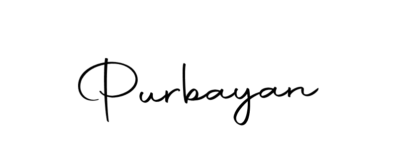 You should practise on your own different ways (Autography-DOLnW) to write your name (Purbayan) in signature. don't let someone else do it for you. Purbayan signature style 10 images and pictures png