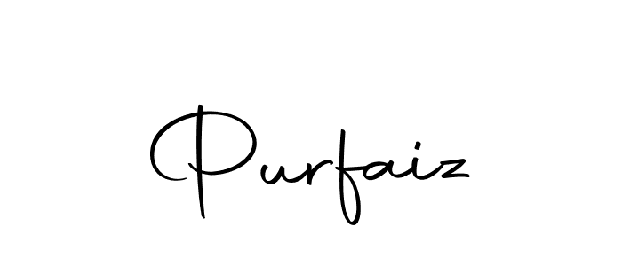 if you are searching for the best signature style for your name Purfaiz. so please give up your signature search. here we have designed multiple signature styles  using Autography-DOLnW. Purfaiz signature style 10 images and pictures png