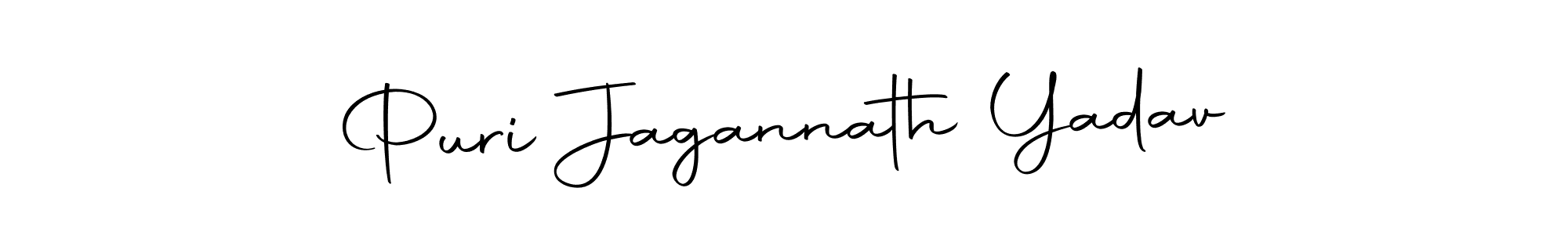 Make a beautiful signature design for name Puri Jagannath Yadav. With this signature (Autography-DOLnW) style, you can create a handwritten signature for free. Puri Jagannath Yadav signature style 10 images and pictures png