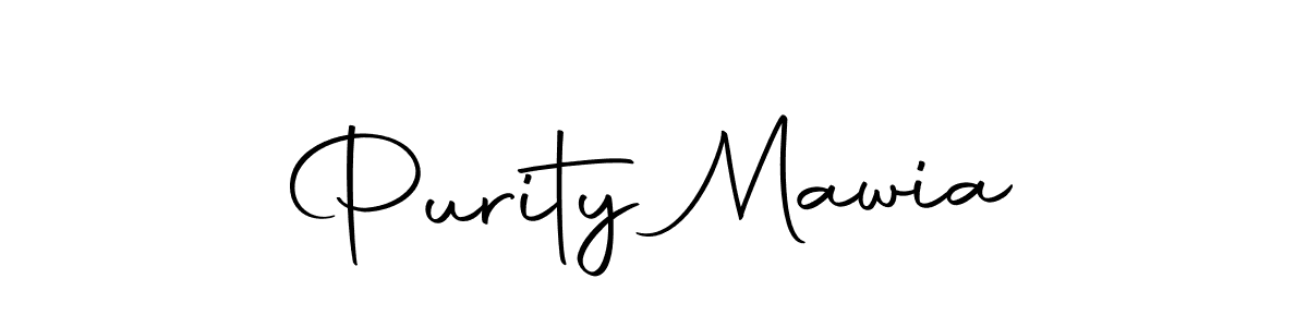 How to make Purity Mawia signature? Autography-DOLnW is a professional autograph style. Create handwritten signature for Purity Mawia name. Purity Mawia signature style 10 images and pictures png