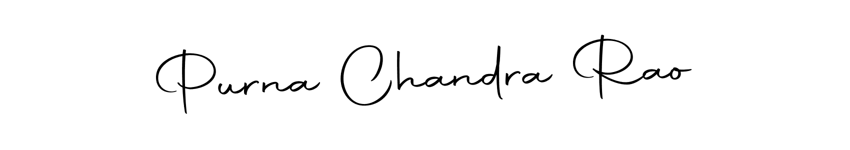 Purna Chandra Rao stylish signature style. Best Handwritten Sign (Autography-DOLnW) for my name. Handwritten Signature Collection Ideas for my name Purna Chandra Rao. Purna Chandra Rao signature style 10 images and pictures png