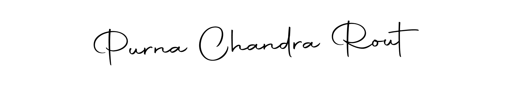 Make a beautiful signature design for name Purna Chandra Rout. Use this online signature maker to create a handwritten signature for free. Purna Chandra Rout signature style 10 images and pictures png