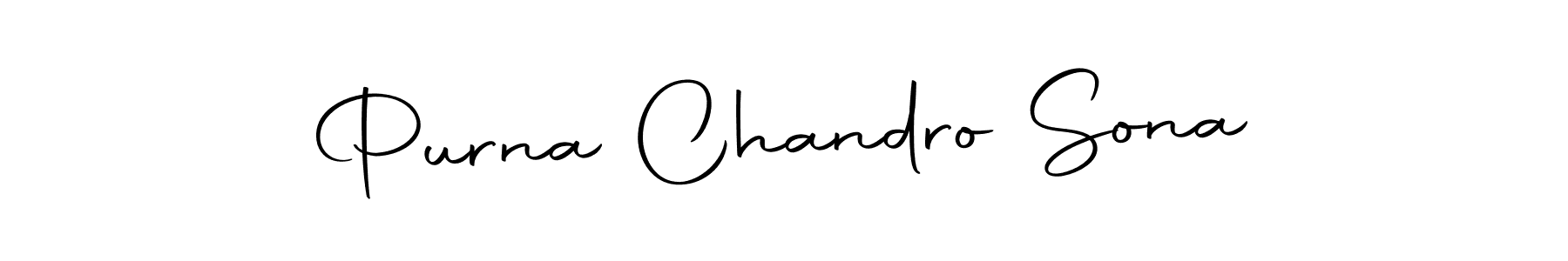 Make a beautiful signature design for name Purna Chandro Sona. Use this online signature maker to create a handwritten signature for free. Purna Chandro Sona signature style 10 images and pictures png