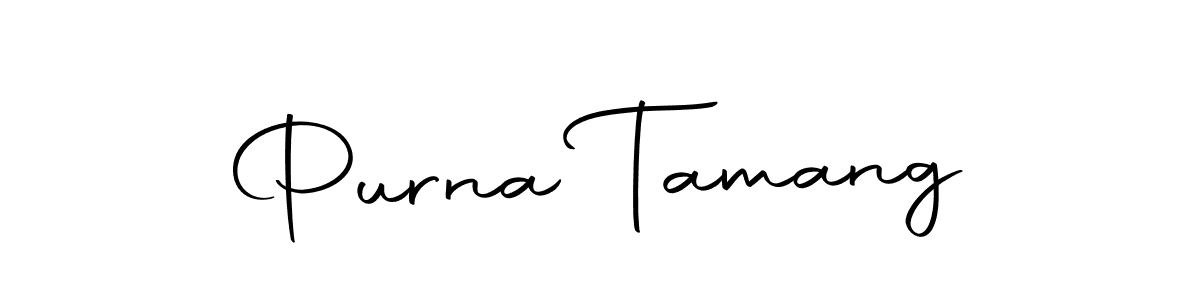 Also we have Purna Tamang name is the best signature style. Create professional handwritten signature collection using Autography-DOLnW autograph style. Purna Tamang signature style 10 images and pictures png