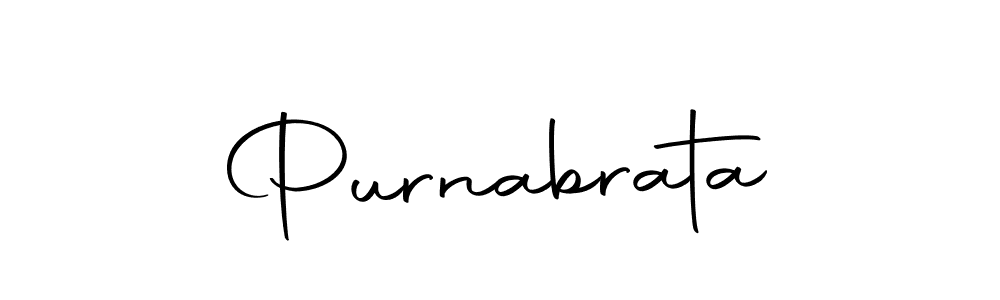 The best way (Autography-DOLnW) to make a short signature is to pick only two or three words in your name. The name Purnabrata include a total of six letters. For converting this name. Purnabrata signature style 10 images and pictures png