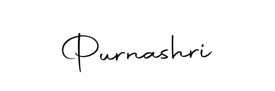 Create a beautiful signature design for name Purnashri. With this signature (Autography-DOLnW) fonts, you can make a handwritten signature for free. Purnashri signature style 10 images and pictures png