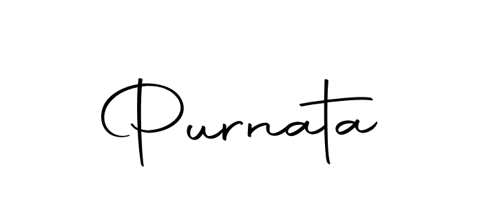How to make Purnata name signature. Use Autography-DOLnW style for creating short signs online. This is the latest handwritten sign. Purnata signature style 10 images and pictures png