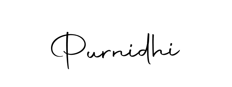 How to make Purnidhi name signature. Use Autography-DOLnW style for creating short signs online. This is the latest handwritten sign. Purnidhi signature style 10 images and pictures png