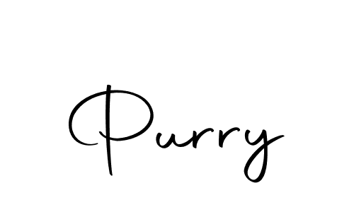Make a beautiful signature design for name Purry. With this signature (Autography-DOLnW) style, you can create a handwritten signature for free. Purry signature style 10 images and pictures png