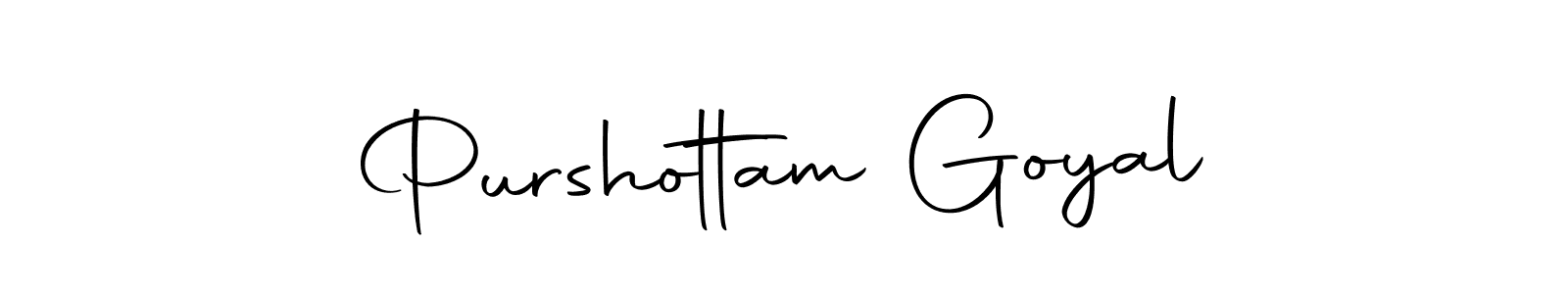 How to make Purshottam Goyal signature? Autography-DOLnW is a professional autograph style. Create handwritten signature for Purshottam Goyal name. Purshottam Goyal signature style 10 images and pictures png