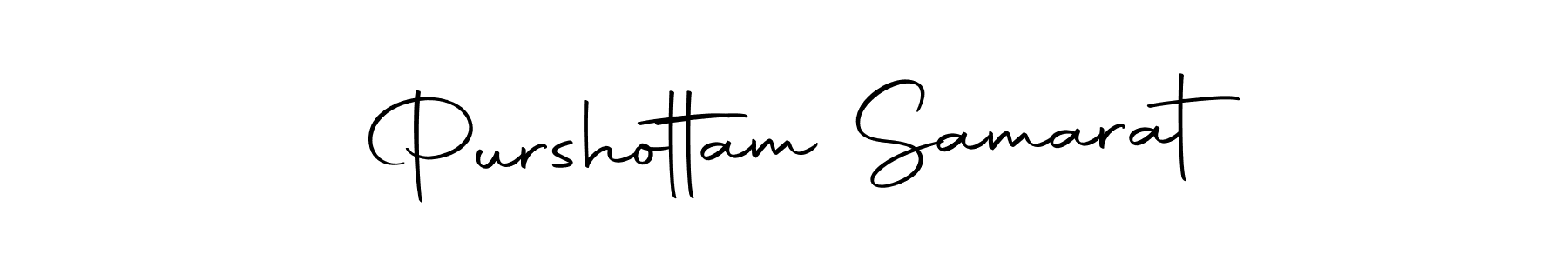 Make a beautiful signature design for name Purshottam Samarat. Use this online signature maker to create a handwritten signature for free. Purshottam Samarat signature style 10 images and pictures png