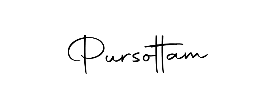 Pursottam stylish signature style. Best Handwritten Sign (Autography-DOLnW) for my name. Handwritten Signature Collection Ideas for my name Pursottam. Pursottam signature style 10 images and pictures png