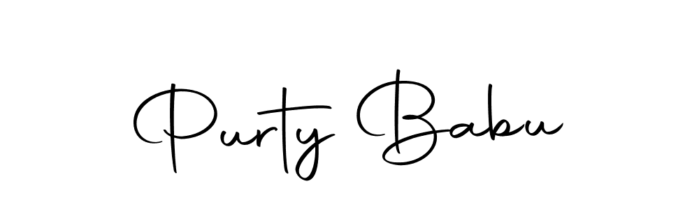 Here are the top 10 professional signature styles for the name Purty Babu. These are the best autograph styles you can use for your name. Purty Babu signature style 10 images and pictures png