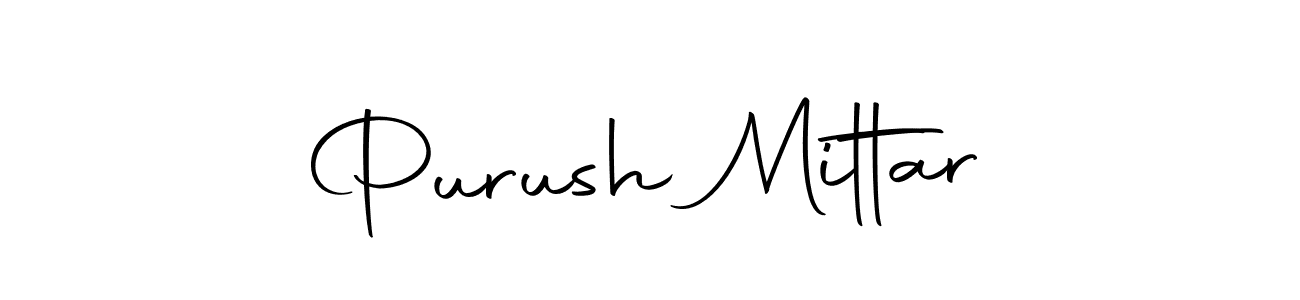 Make a beautiful signature design for name Purush Mittar. Use this online signature maker to create a handwritten signature for free. Purush Mittar signature style 10 images and pictures png