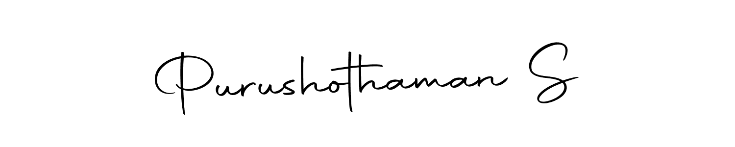 Similarly Autography-DOLnW is the best handwritten signature design. Signature creator online .You can use it as an online autograph creator for name Purushothaman S. Purushothaman S signature style 10 images and pictures png