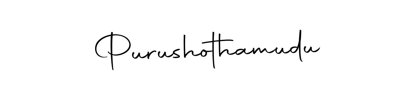 Similarly Autography-DOLnW is the best handwritten signature design. Signature creator online .You can use it as an online autograph creator for name Purushothamudu. Purushothamudu signature style 10 images and pictures png