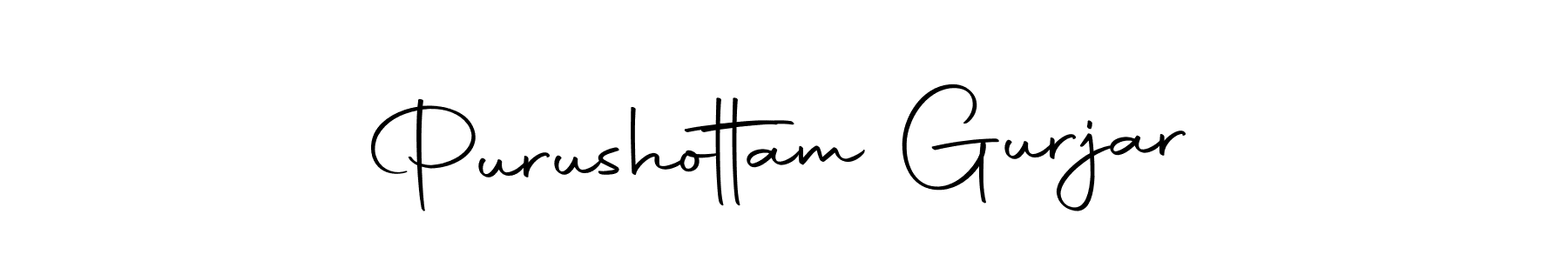 Similarly Autography-DOLnW is the best handwritten signature design. Signature creator online .You can use it as an online autograph creator for name Purushottam Gurjar. Purushottam Gurjar signature style 10 images and pictures png