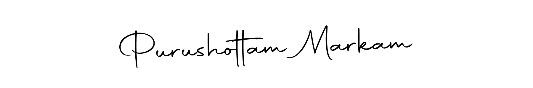 Create a beautiful signature design for name Purushottam Markam. With this signature (Autography-DOLnW) fonts, you can make a handwritten signature for free. Purushottam Markam signature style 10 images and pictures png