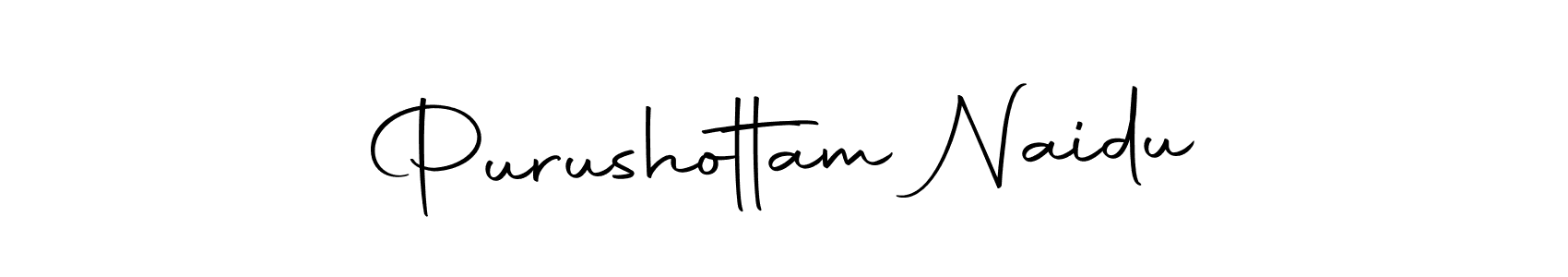 Make a beautiful signature design for name Purushottam Naidu. With this signature (Autography-DOLnW) style, you can create a handwritten signature for free. Purushottam Naidu signature style 10 images and pictures png