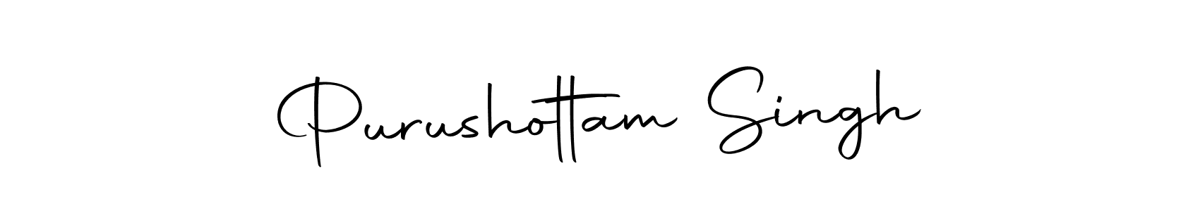 Make a beautiful signature design for name Purushottam Singh. Use this online signature maker to create a handwritten signature for free. Purushottam Singh signature style 10 images and pictures png