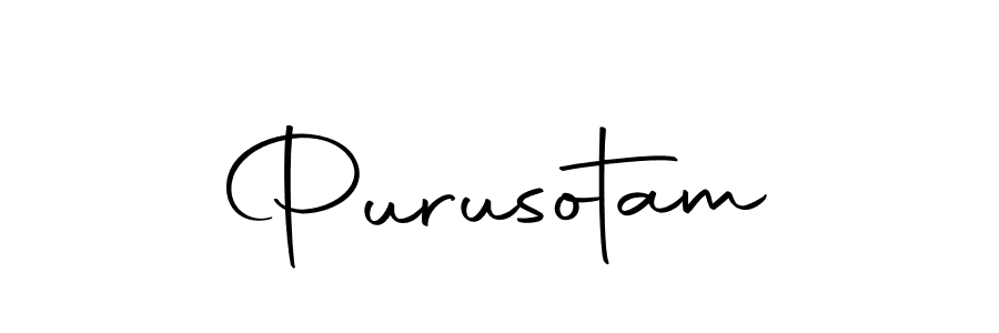 Purusotam stylish signature style. Best Handwritten Sign (Autography-DOLnW) for my name. Handwritten Signature Collection Ideas for my name Purusotam. Purusotam signature style 10 images and pictures png