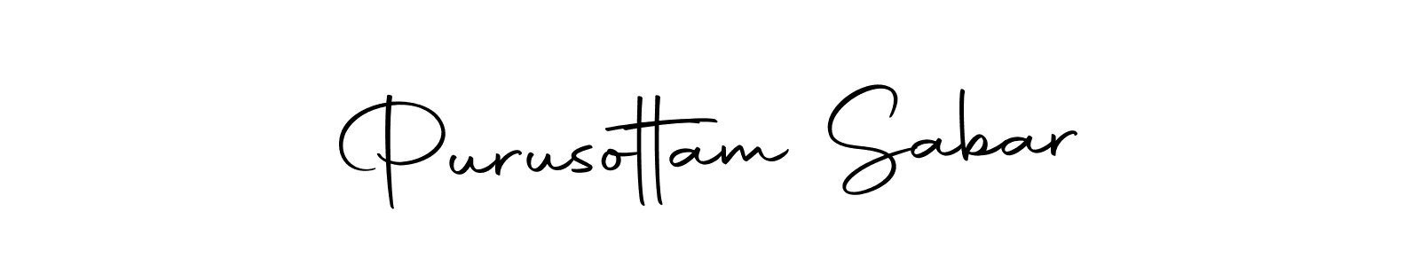 Purusottam Sabar stylish signature style. Best Handwritten Sign (Autography-DOLnW) for my name. Handwritten Signature Collection Ideas for my name Purusottam Sabar. Purusottam Sabar signature style 10 images and pictures png