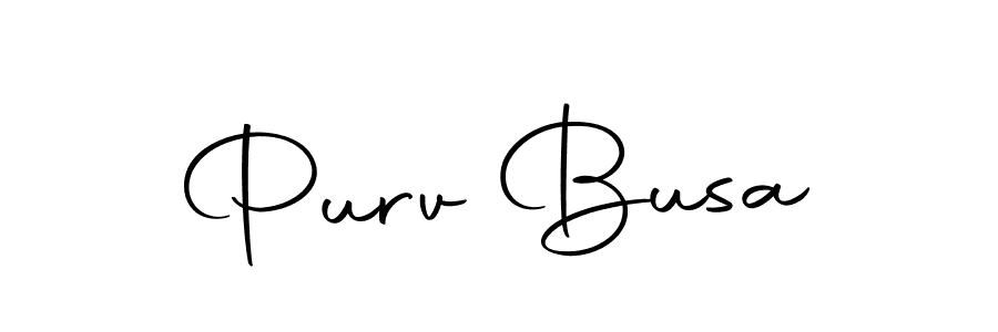 This is the best signature style for the Purv Busa name. Also you like these signature font (Autography-DOLnW). Mix name signature. Purv Busa signature style 10 images and pictures png