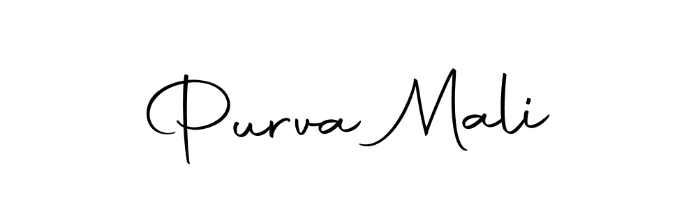 The best way (Autography-DOLnW) to make a short signature is to pick only two or three words in your name. The name Purva Mali include a total of six letters. For converting this name. Purva Mali signature style 10 images and pictures png