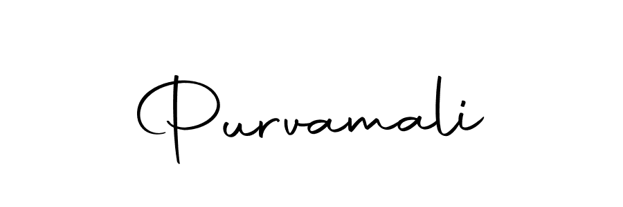 Make a beautiful signature design for name Purvamali. With this signature (Autography-DOLnW) style, you can create a handwritten signature for free. Purvamali signature style 10 images and pictures png