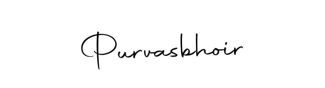 if you are searching for the best signature style for your name Purvasbhoir. so please give up your signature search. here we have designed multiple signature styles  using Autography-DOLnW. Purvasbhoir signature style 10 images and pictures png