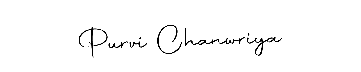 Autography-DOLnW is a professional signature style that is perfect for those who want to add a touch of class to their signature. It is also a great choice for those who want to make their signature more unique. Get Purvi Chanwriya name to fancy signature for free. Purvi Chanwriya signature style 10 images and pictures png