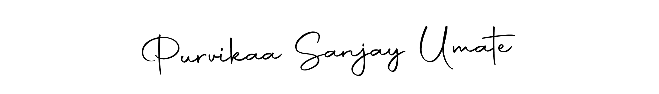 Check out images of Autograph of Purvikaa Sanjay Umate name. Actor Purvikaa Sanjay Umate Signature Style. Autography-DOLnW is a professional sign style online. Purvikaa Sanjay Umate signature style 10 images and pictures png