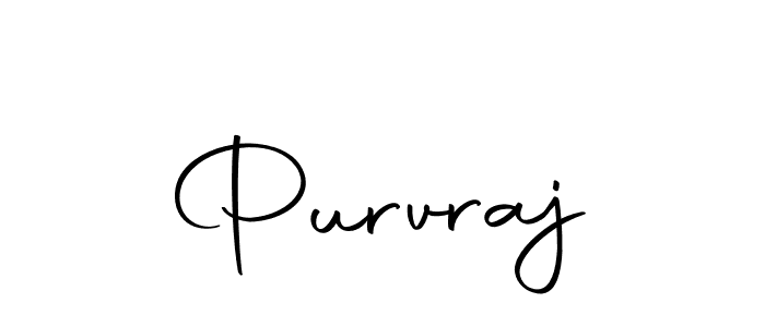 How to make Purvraj signature? Autography-DOLnW is a professional autograph style. Create handwritten signature for Purvraj name. Purvraj signature style 10 images and pictures png